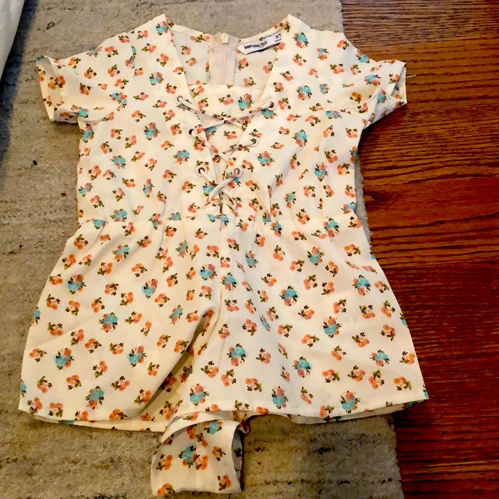 Toddler girl romper